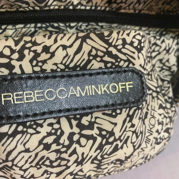 Rebecca Minkoff navy blue leather shoulder handbag - Picture 8 of 11